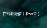  在线收微信（收vx号）