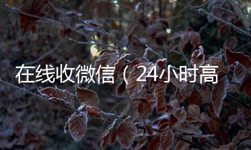 在线收微信（2长期收购微信号4小时高价回收vx秒结）