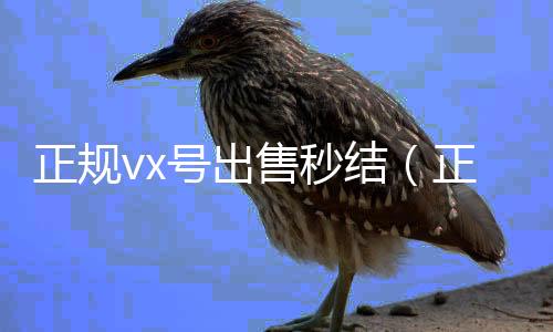 正规vx号出售秒24小时收微信靠谱回收结（正规vx号出售秒结先付定金）
