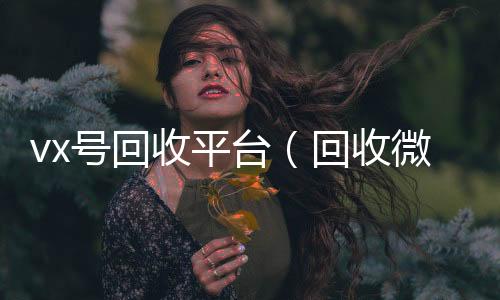 vx号回收平微信24小时在线回收台（回收微信号交易平台）